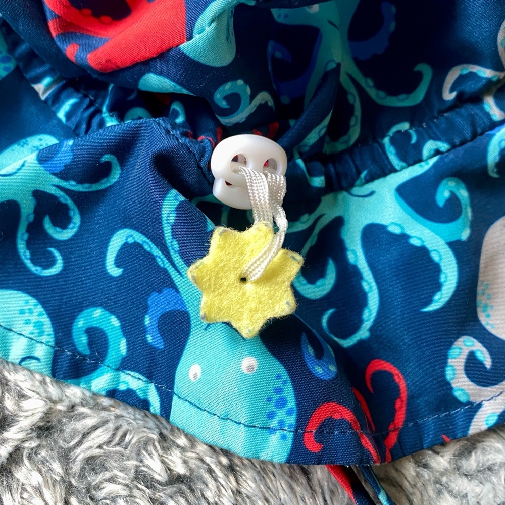 Toddler Boys Bucket Hat - Octopus 🐙 design - 2T-4T - Picture 5 of 9
